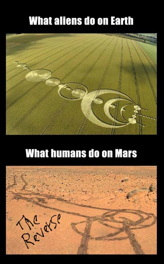 Aliens vs humans - meme