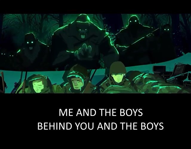 me and the boys - meme