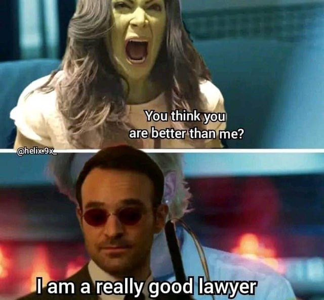 daredevil and she hulk meme
