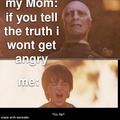 Angry mom