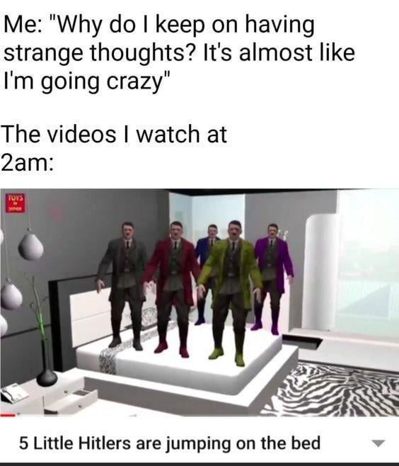 strange thoughts - meme