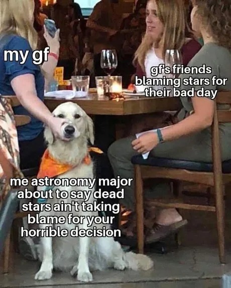 Astronomy vs astrology once again - meme