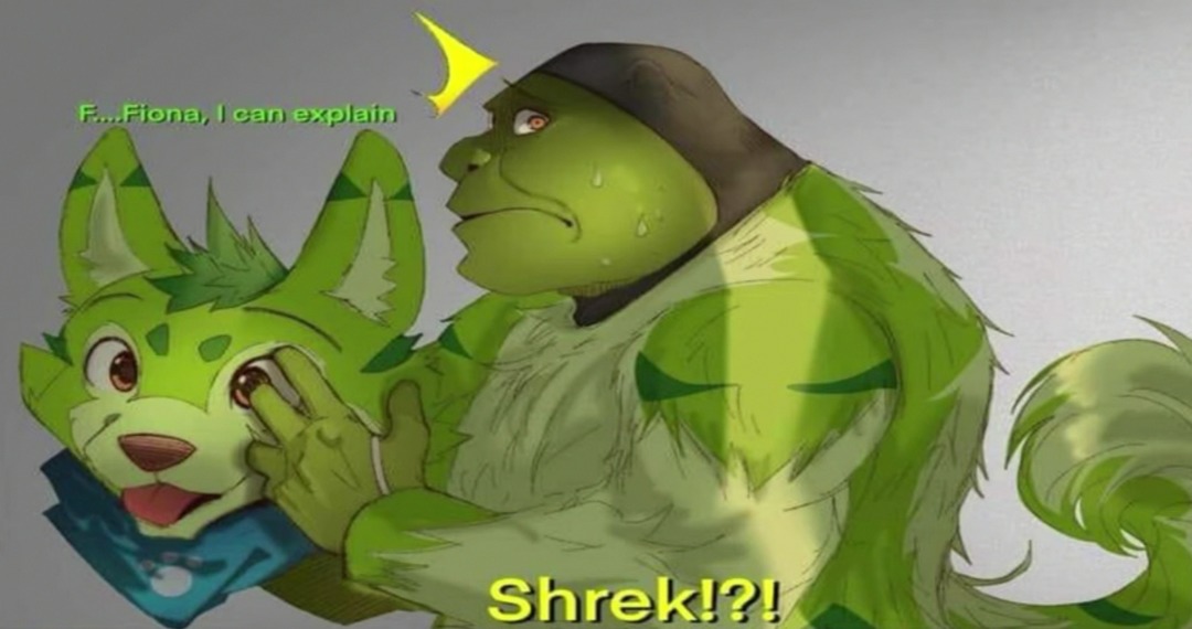 Shrek nos traicionó, se unió al enemigo - meme