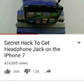 Hack secreto para conexión Jack en IPhone 7