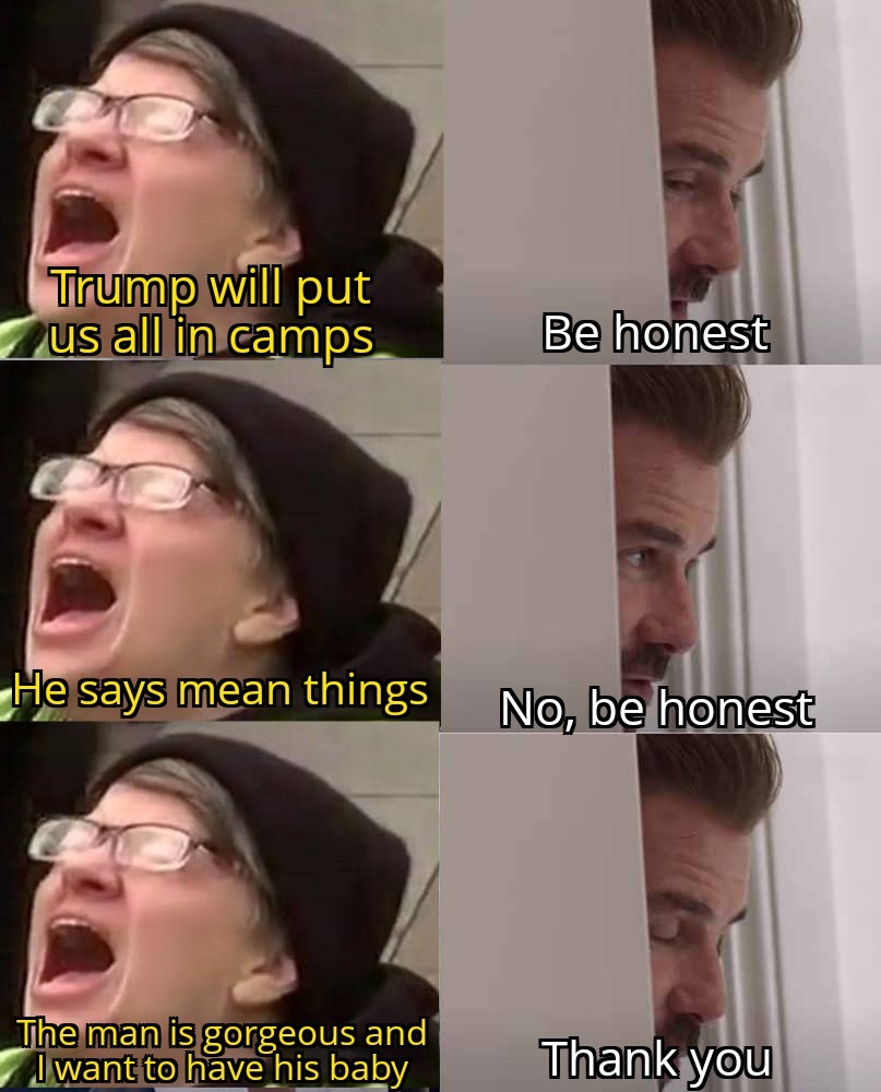 Good thing she is already sterilized herself - meme