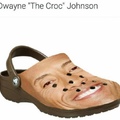 I’d wear the crocs