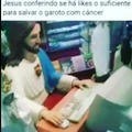Jesus usando PC fodase