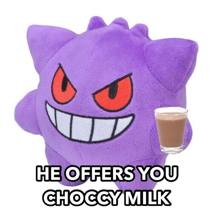 El te ofrece choccy leche - meme