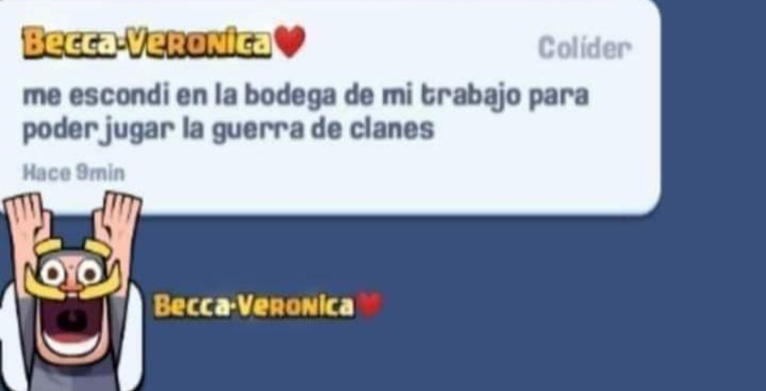 No todas las que jugamos Choque Real somos así de perdedores :/ - meme
