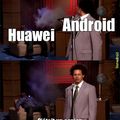 Android a rompu avec Huawei 