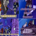 El Shockwave de las caricaturas era alto chad :chad: . Y su voz era ciertamente divina, no entiendo por qué se la cambiaron