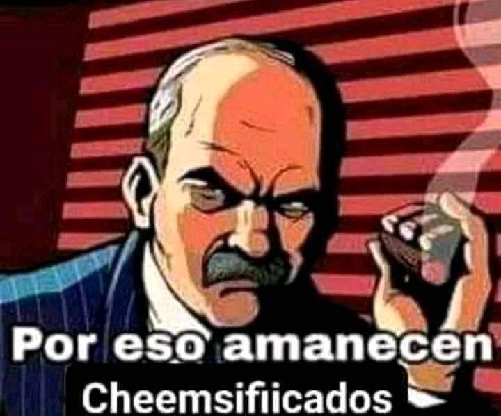 Por eso amanecen cheemsificados - meme
