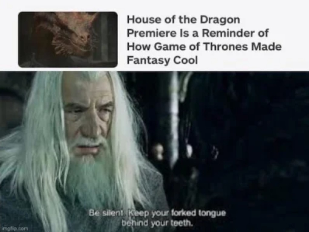 Gandalf the chad - meme