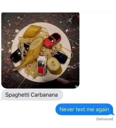 cursed spaghetti, ever - meme