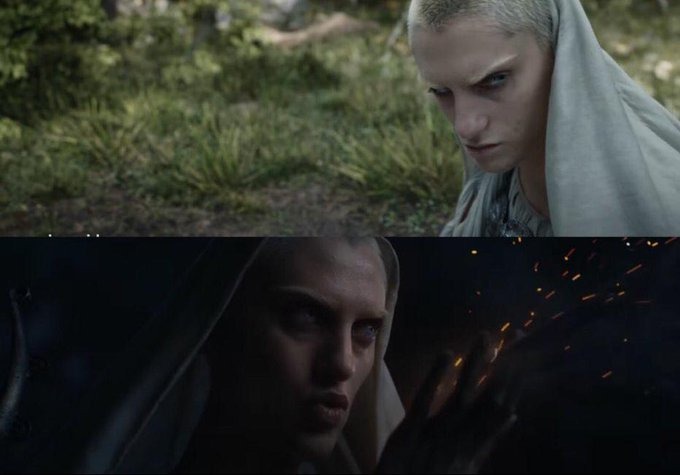 Todos dicen que Sauron es Eminem, pero creo que este actor no interpreta a Sauron - meme