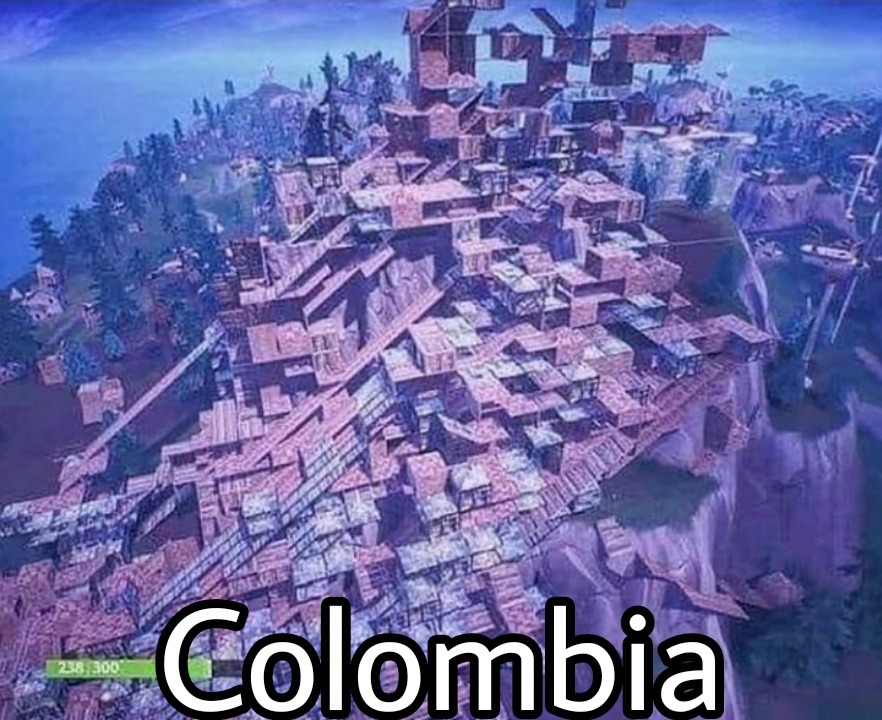Quiero ir a Colombia - meme