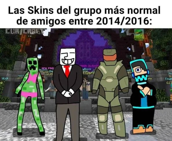 No tan raro como los teams de Fornite - meme