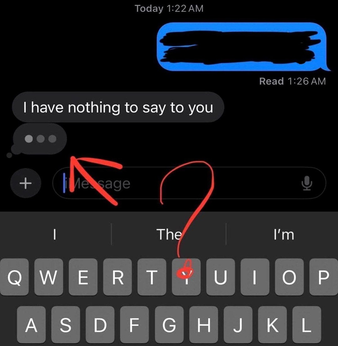 Said nothing but typed an entire keyboard - meme