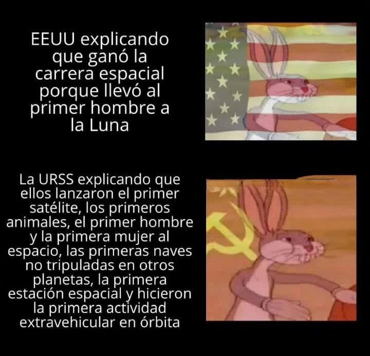 EEUU vs URSS en modo bragging - meme