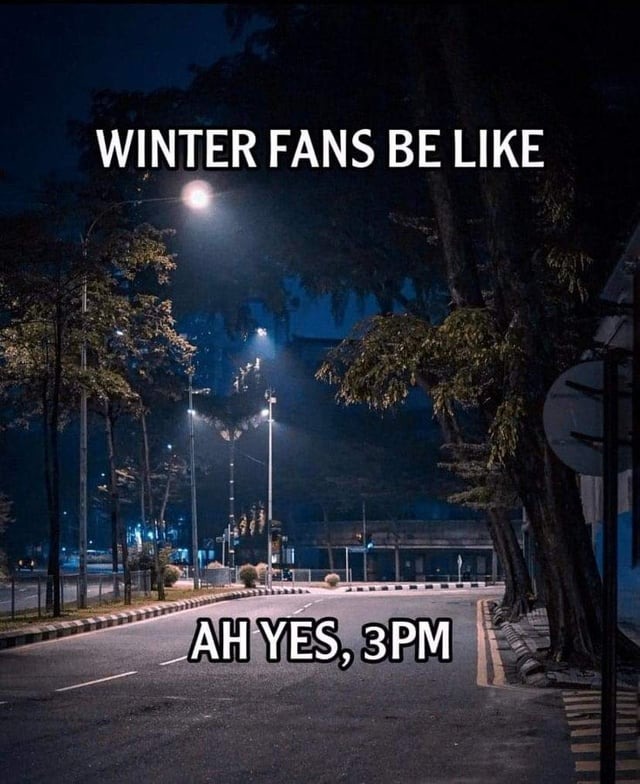 Winter meme