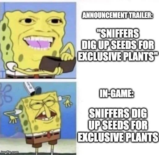 Exclusive plants - meme