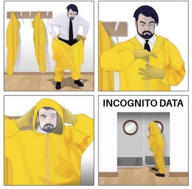 Incognito mode meme