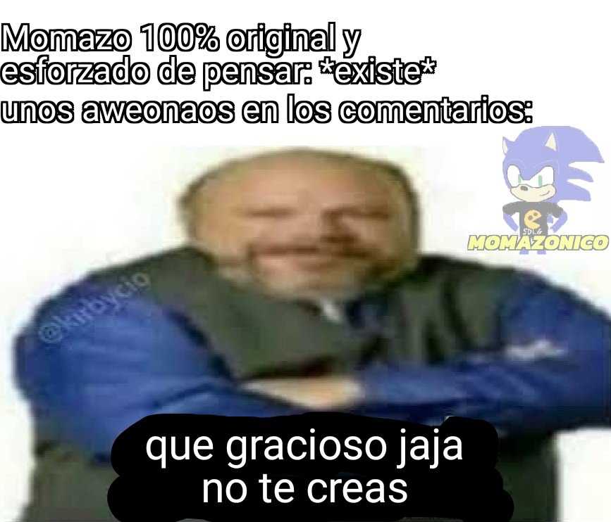 Solo en los videos de humor en tiktok - meme