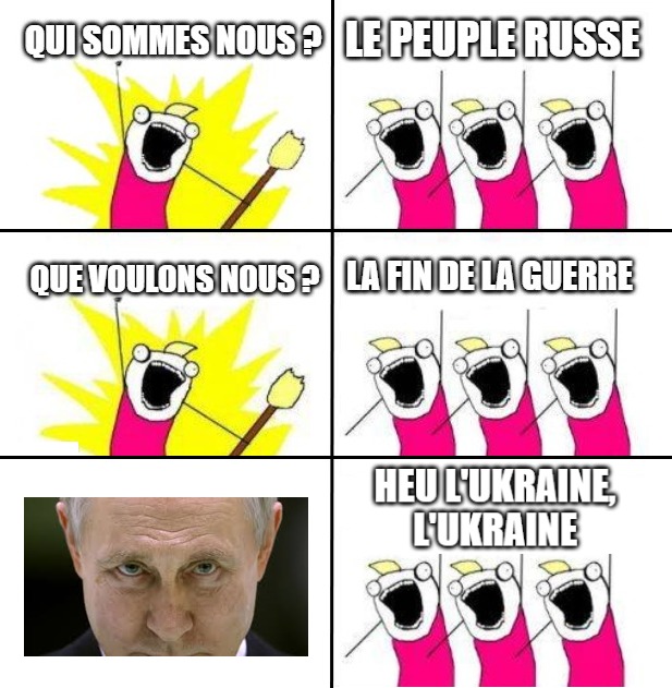Il y en a qui vont finir au goulag - meme