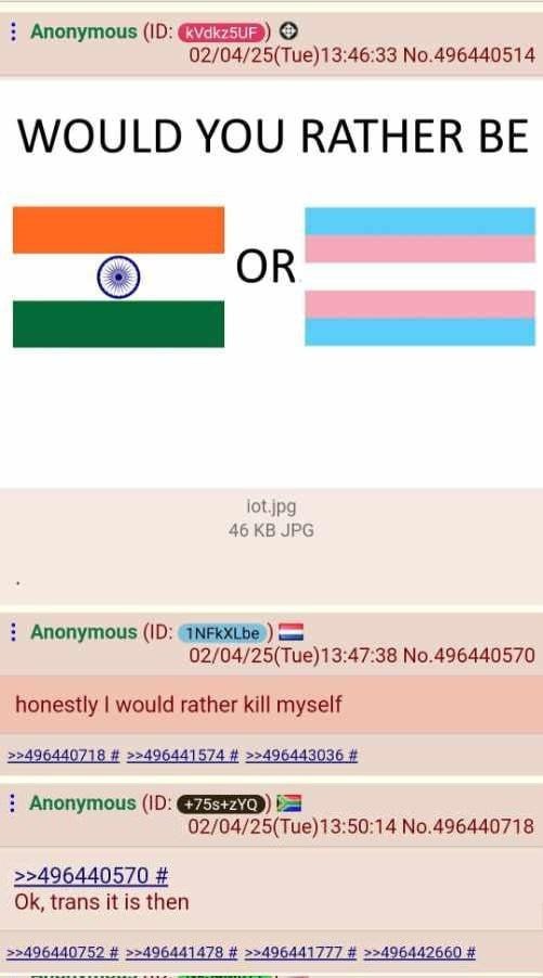 Trans it is then - meme