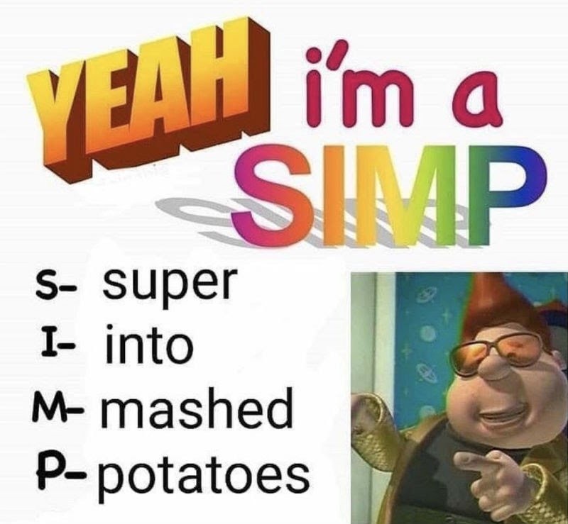Mashed potaters - meme