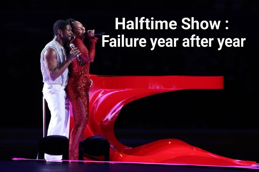 Halftime always disappoints - meme