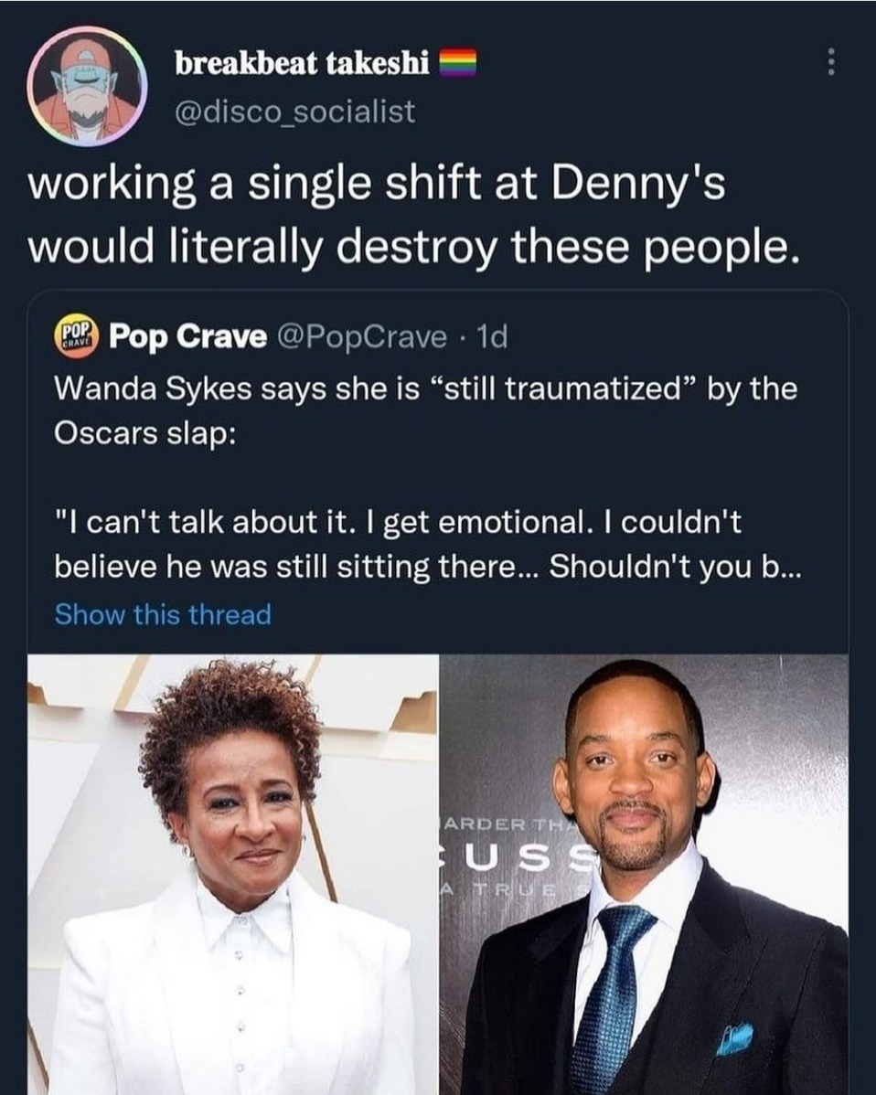 She's acting like he executed him right there - meme
