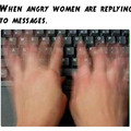 ANGER TYPING