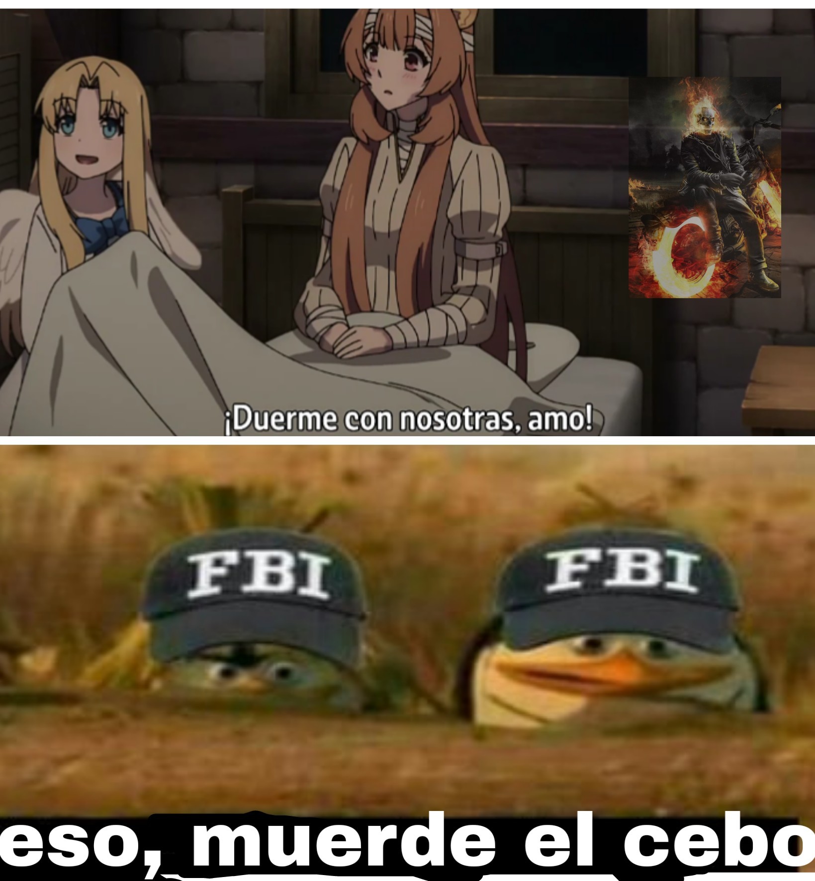 El título pide que acepten la meme