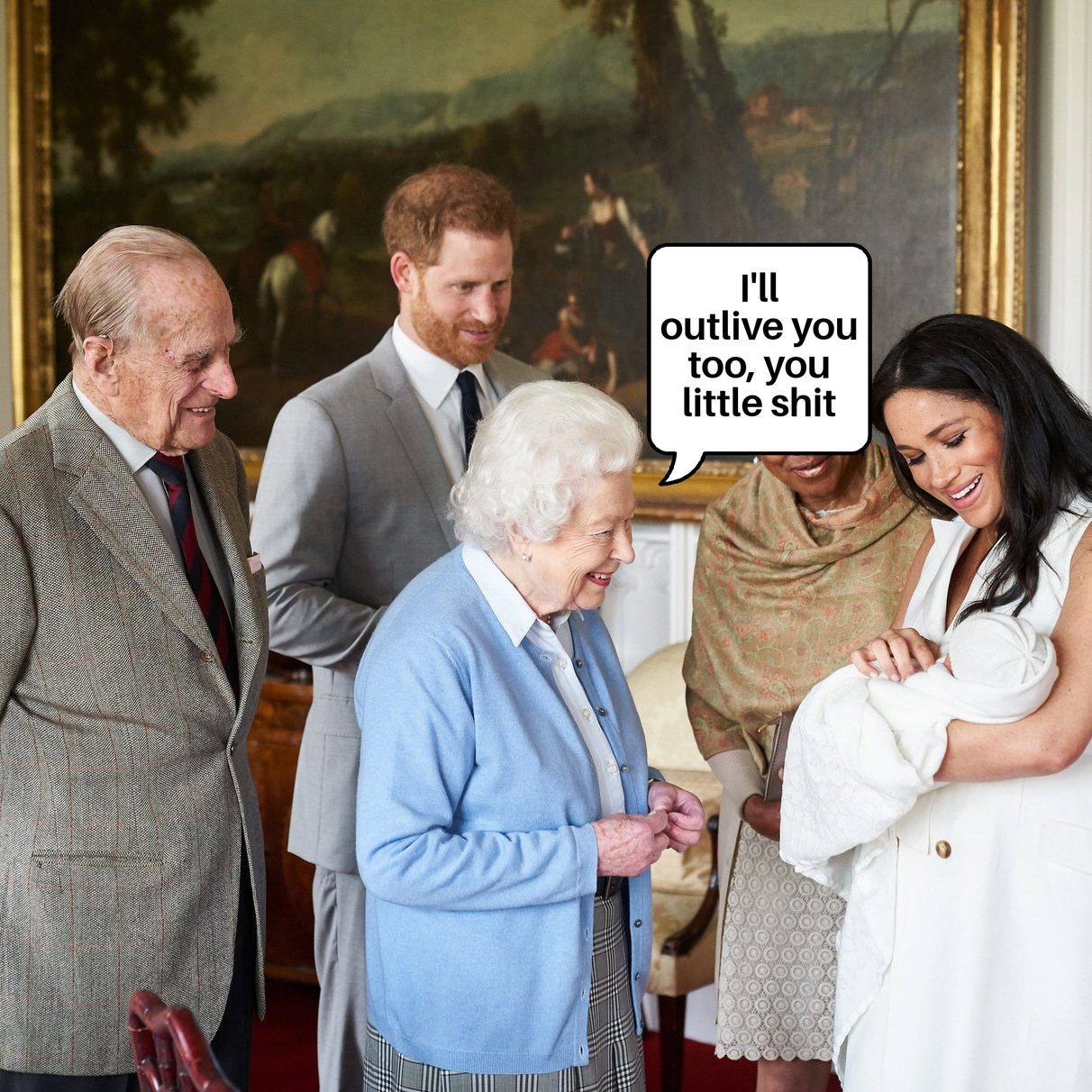 Queen Meets Archie - meme