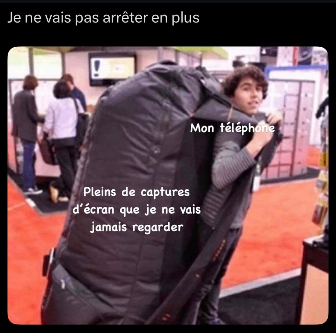 Mon tel est juste une galerie de screenshots inutiles - meme