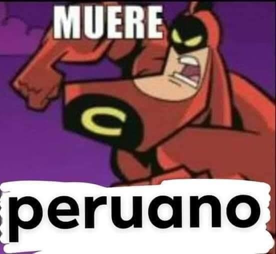 muere peruano - meme