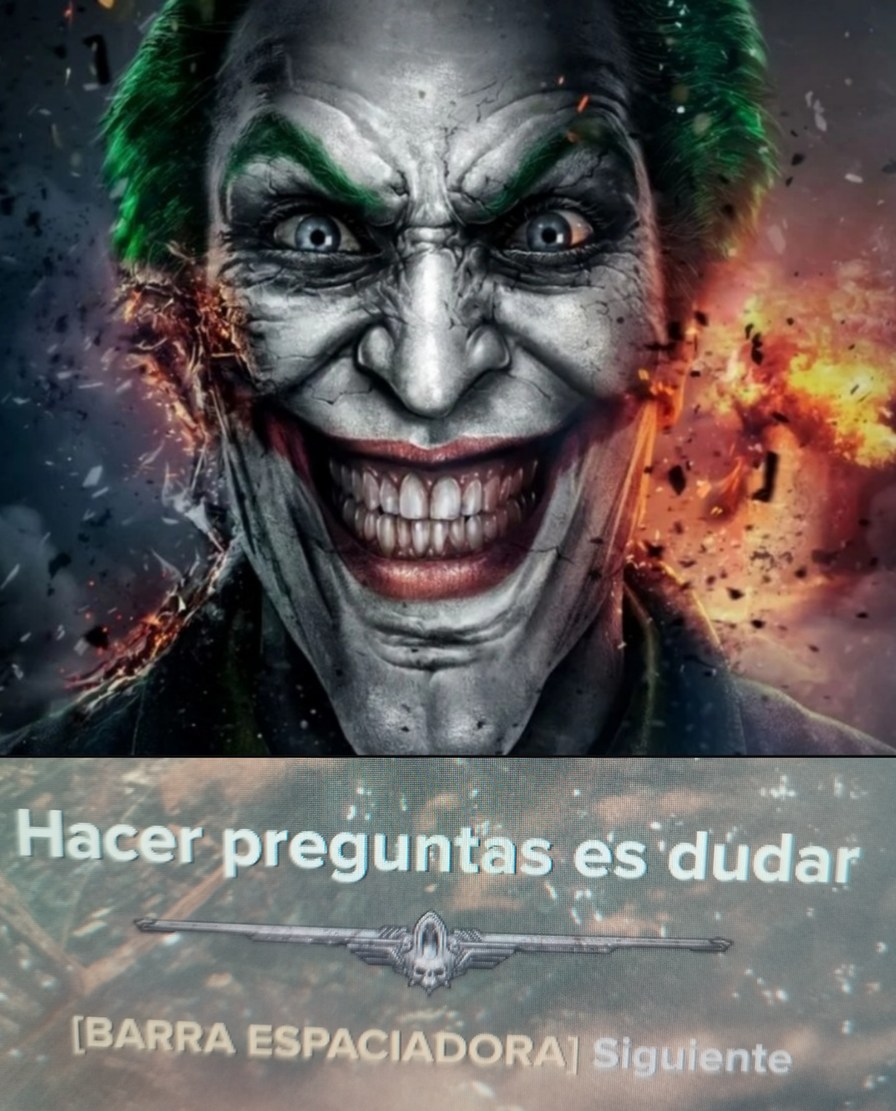 Filosofía Warhammera - meme