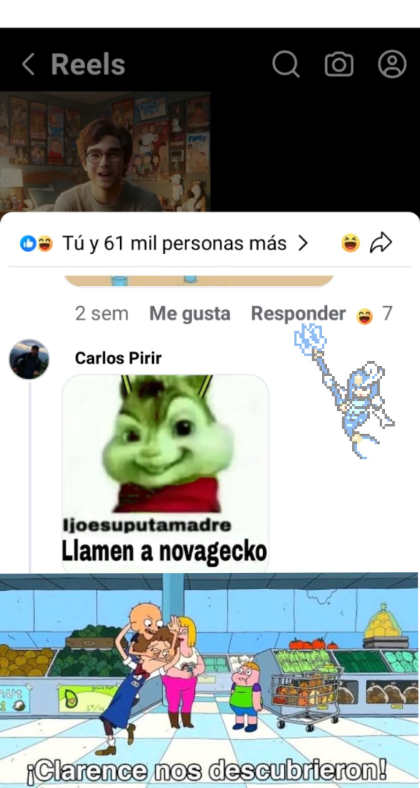 Se me ocurrió así nomás :genius: - meme