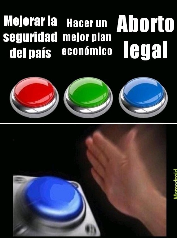 Gobierno argentino - meme