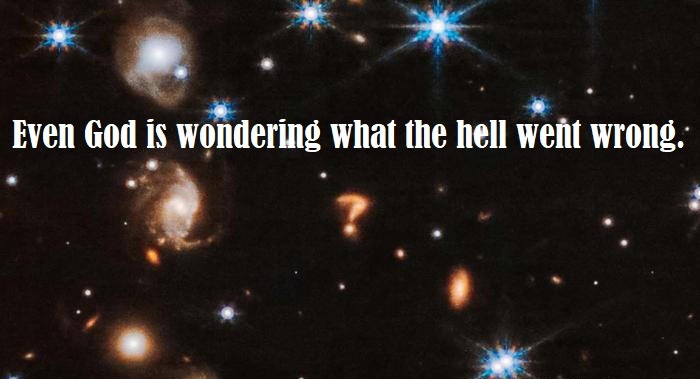 Cosmic Question Mark (yep, it's real) - meme