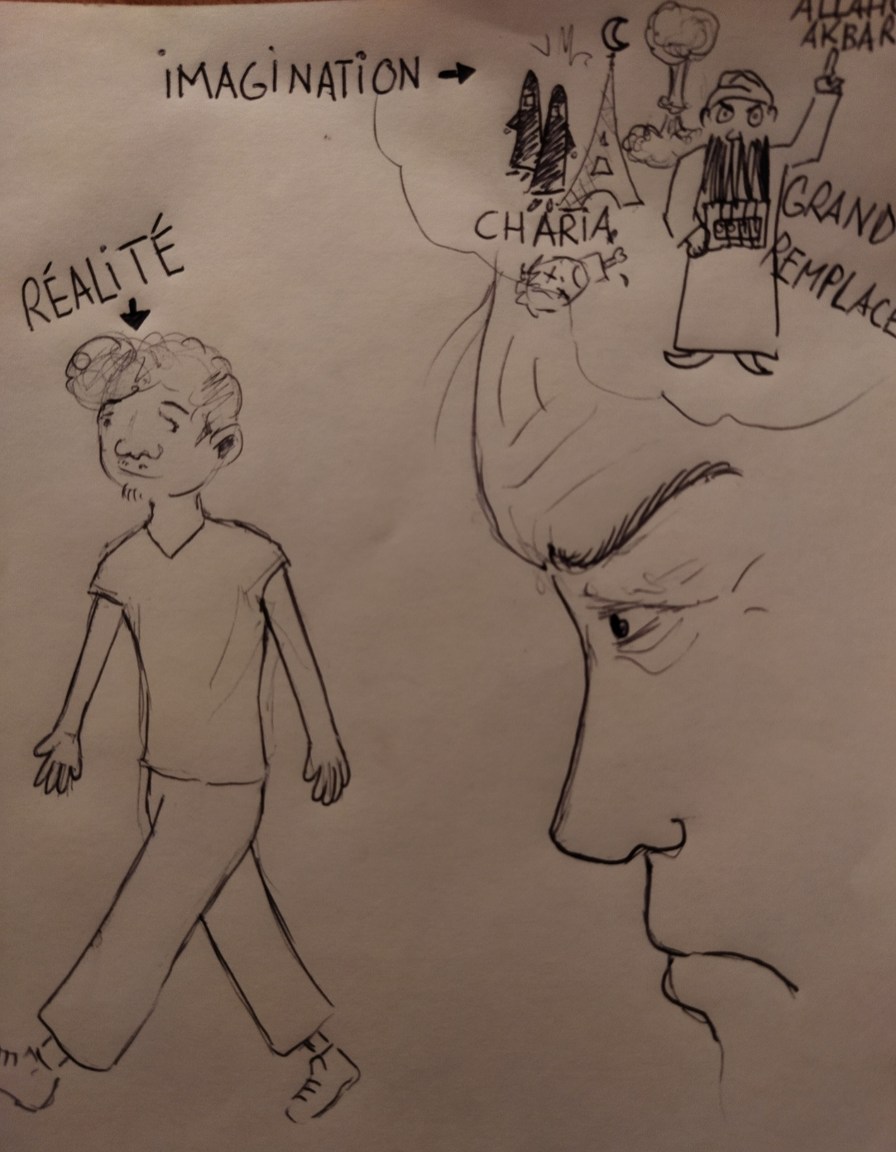 Premier même dessiné, désolé de la qualité il faut que je me refasse la main - meme