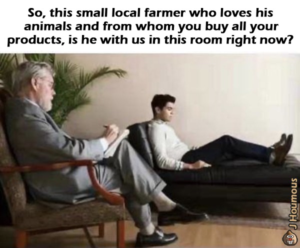 Small local farmer... - meme