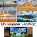 My summer vacation