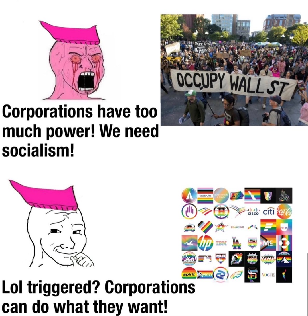 Bigots are so fragile - meme