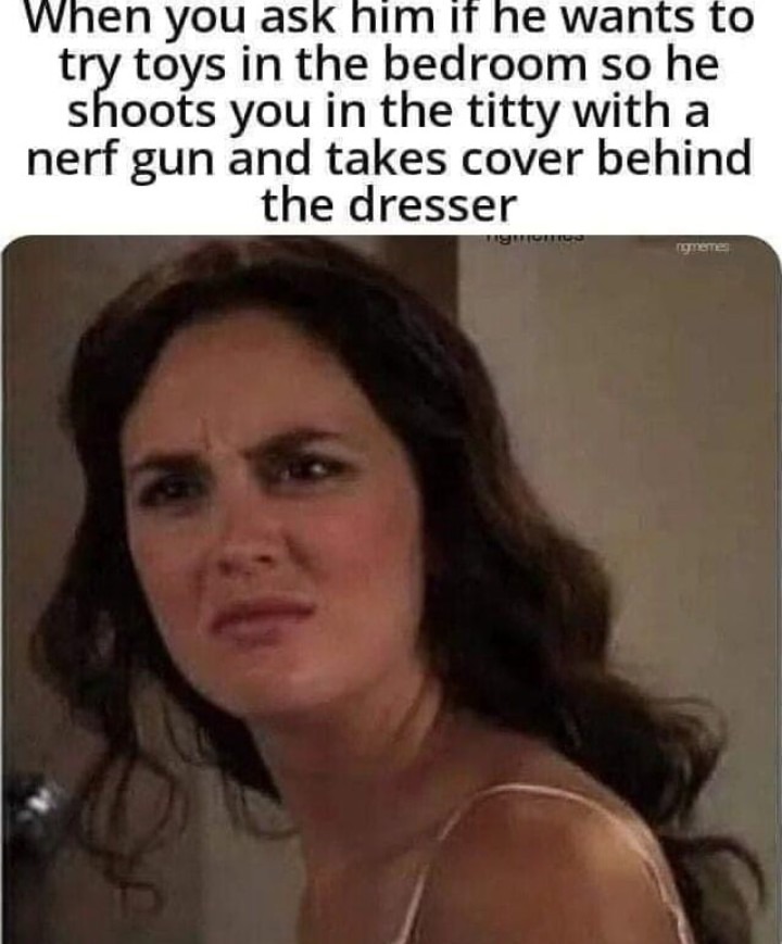 Nerf sex - meme