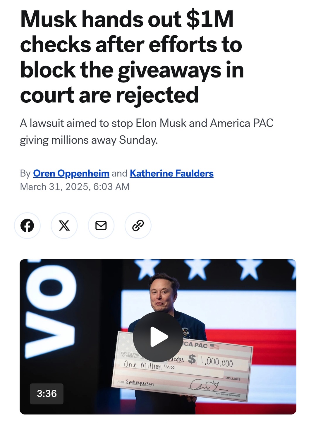 Elon Musk dropping million dollar checks like it's candy - meme
