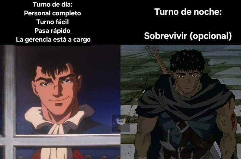 Turno de noche: el mini infierno opcional con jefe incluido - meme