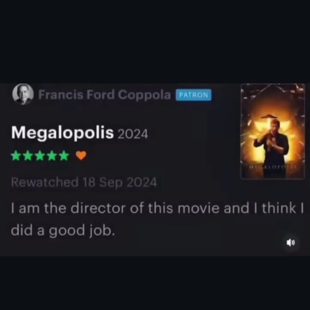 coppola self review - meme