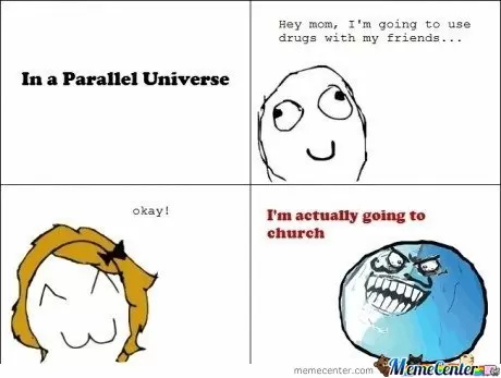 Parallel universe - meme